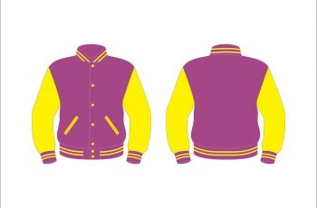 Get quality custom Purple and Yellow varsity jacket in 2025