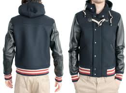 wool varsity baseball jacket